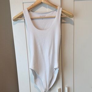 Good American white Tank Bodysuit size 2